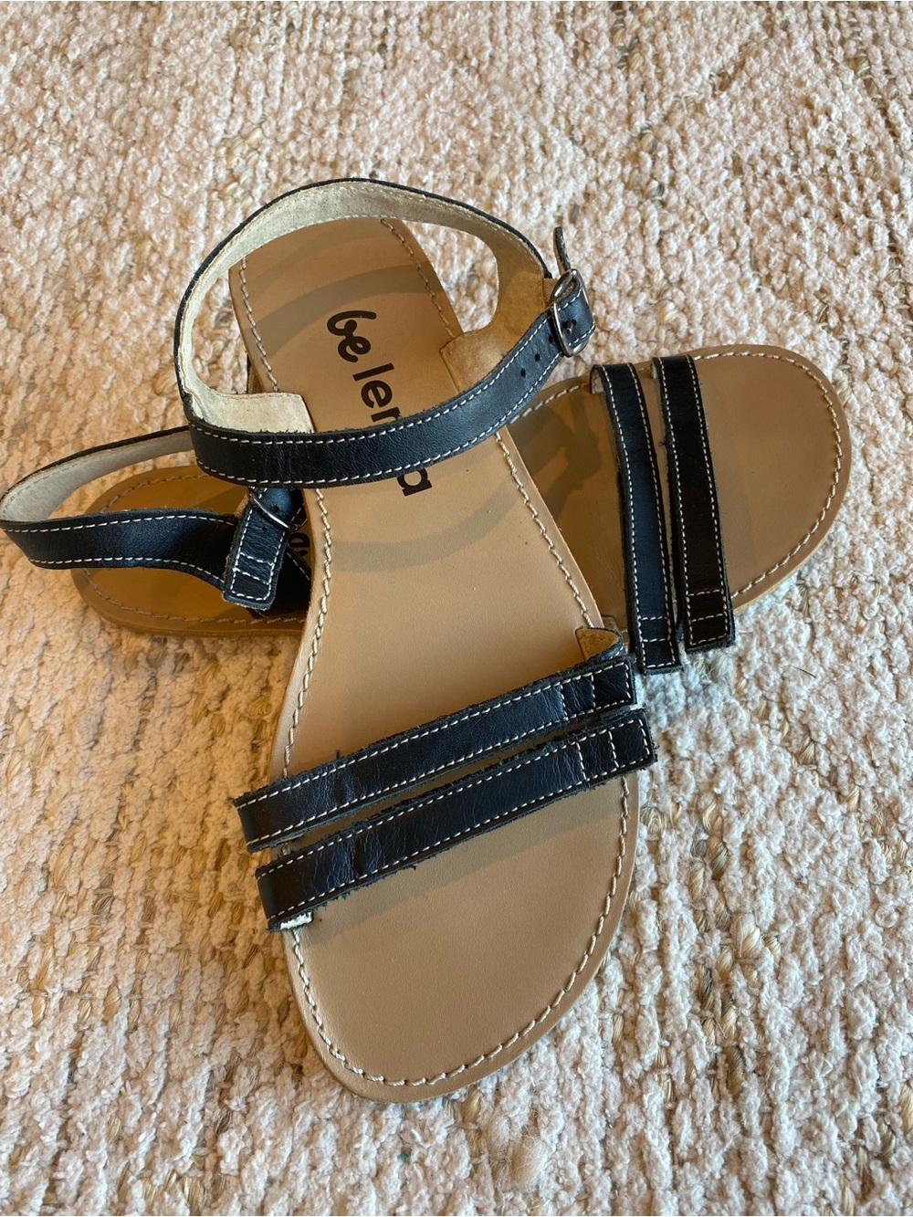 Black Be Lenka Barefoot Womens Sandals